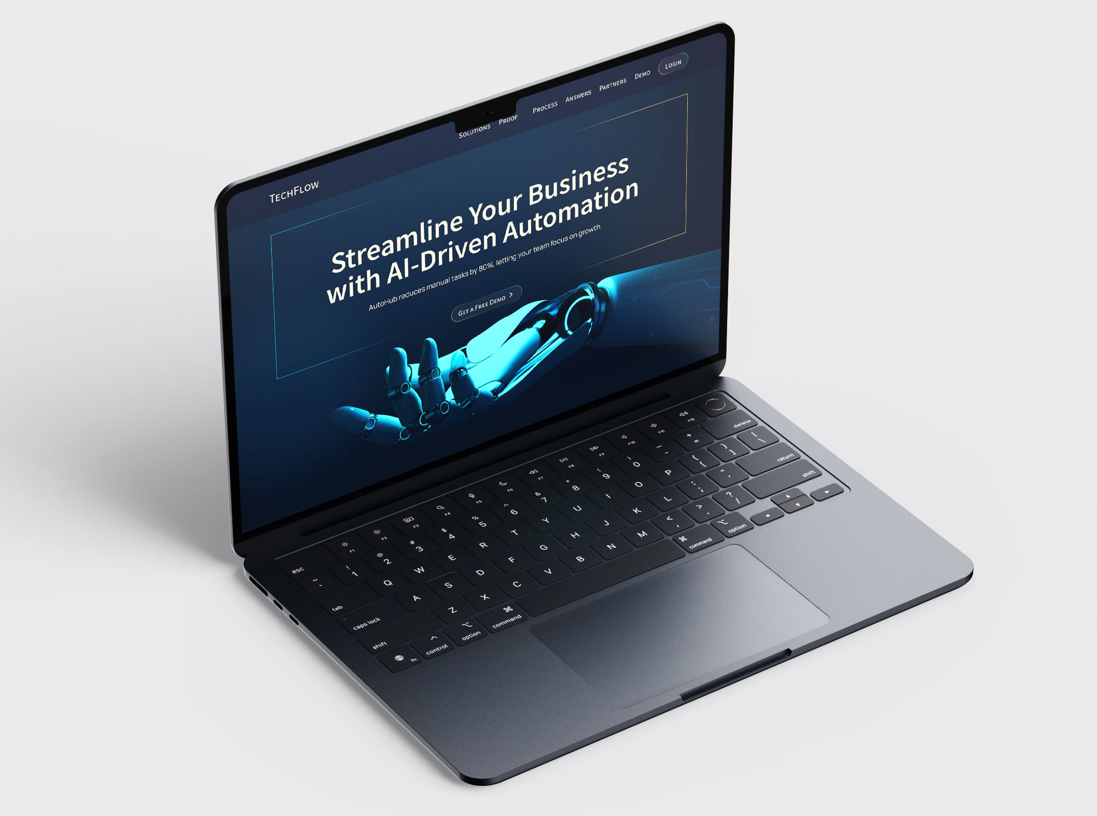 Landing Page for SaaS Solution