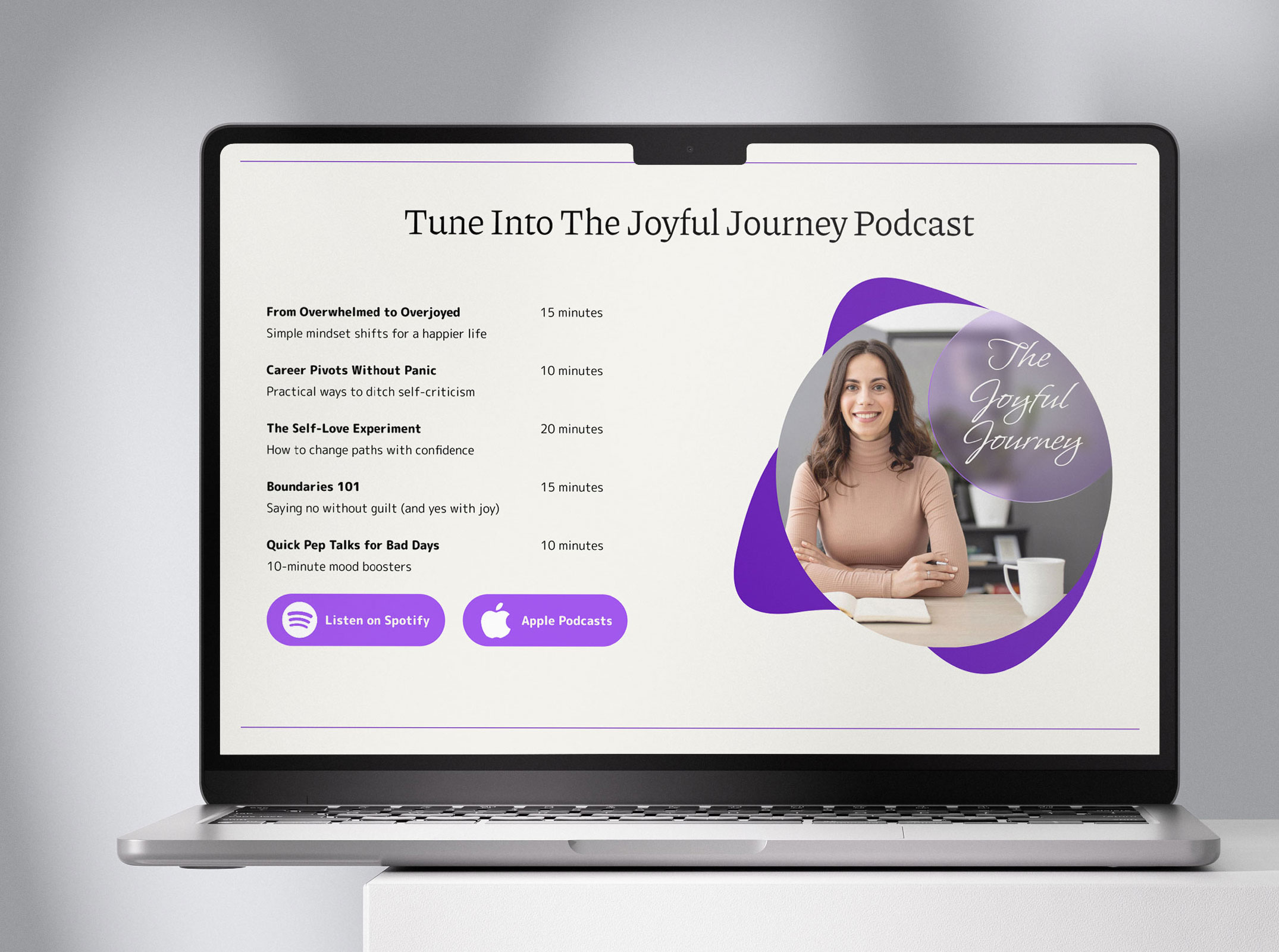 Website for a Life Coach