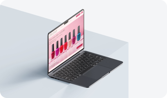 Website for a Nail Care Specialist