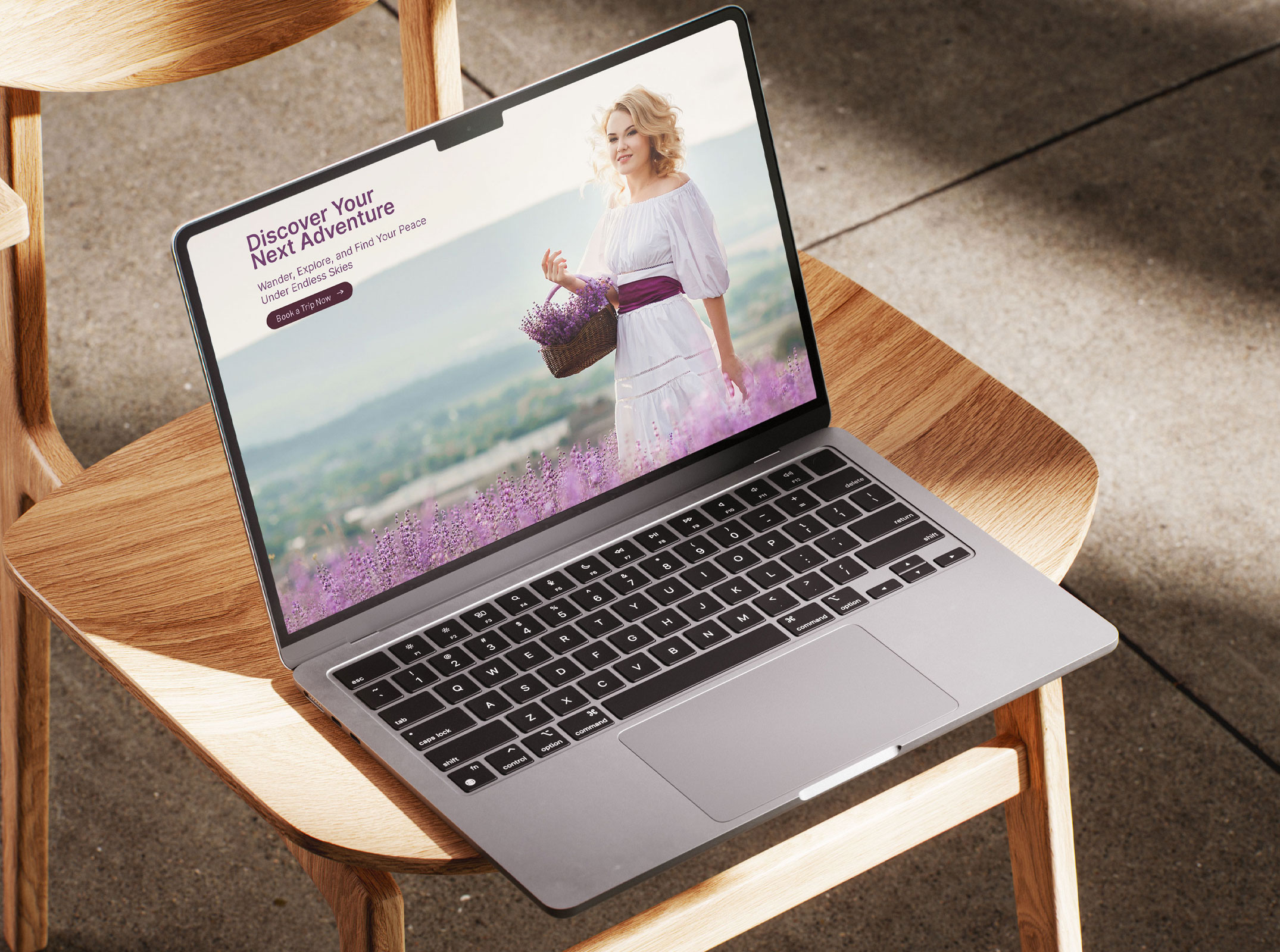 Travel Services Landing Page