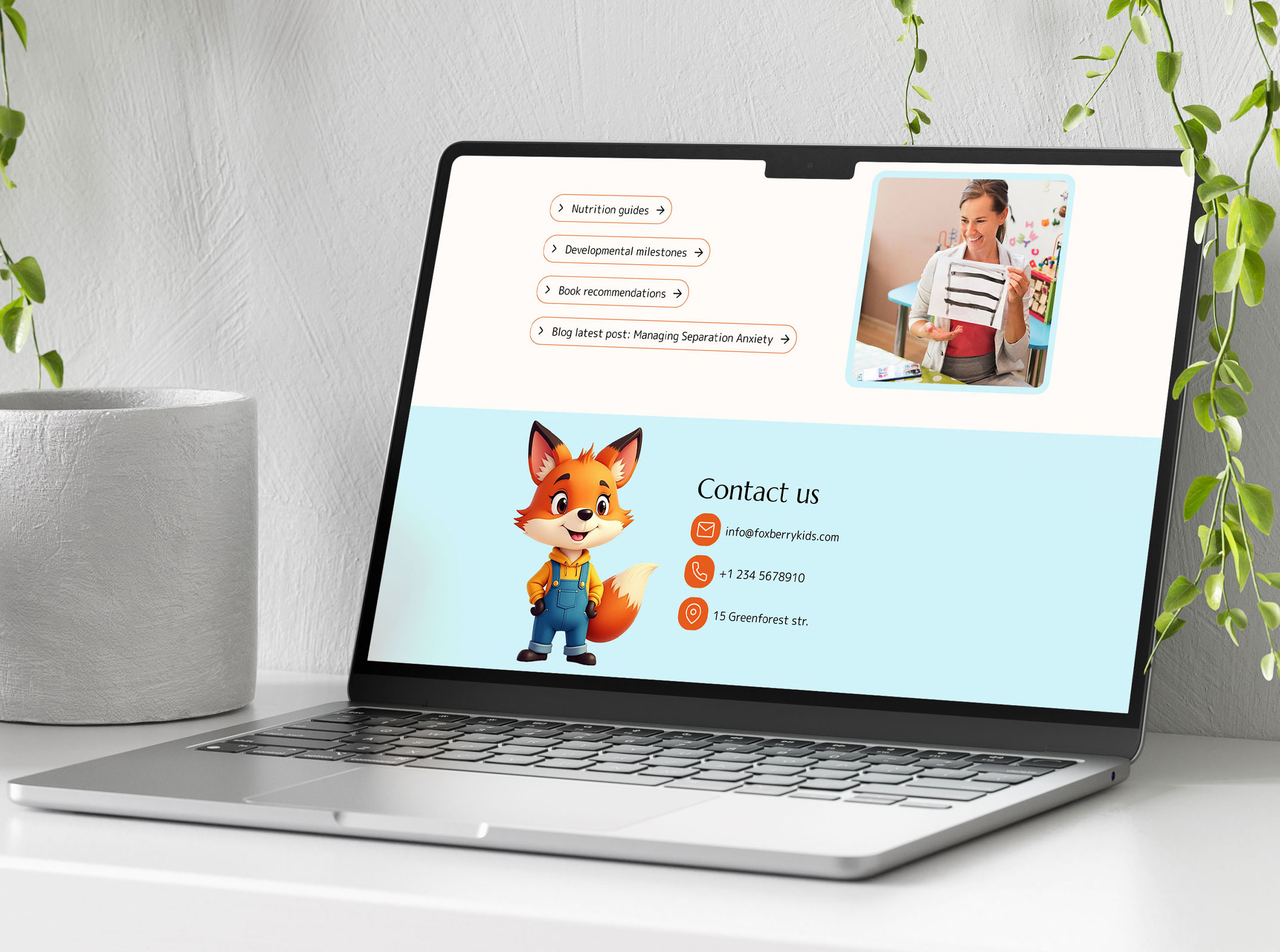 Kindergraten Website